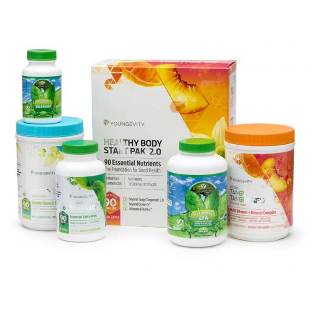 Healthy Body Brain & Heart Supplement Pack 2.0 - Boost Cognitive Function & Cardiovascular Health - Perfect for Daily Wellness & Active Lifestyle