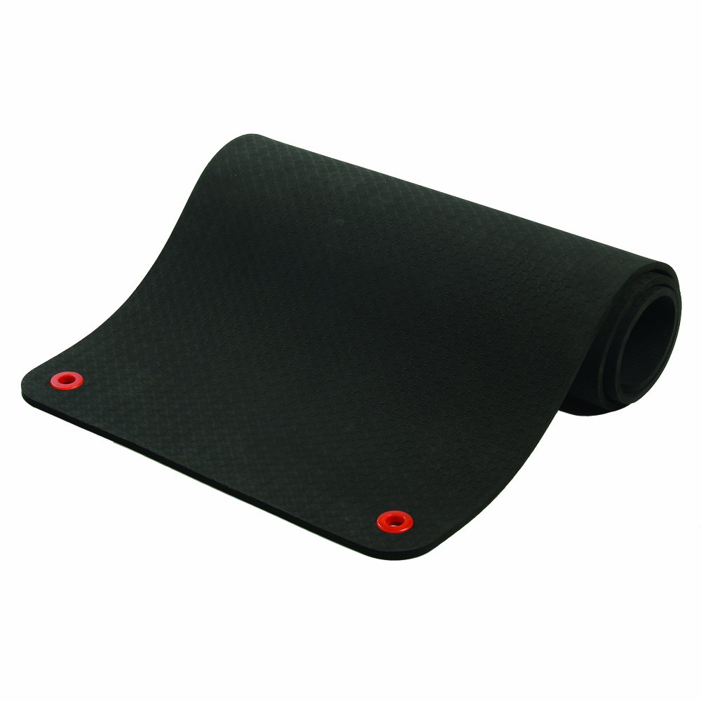 SPRI Commercial Grade Hanging Exercise Mat - Durable Fitness & Yoga Mat for Group Classes with Reinforced Holes | Perfect for Gyms, Studios & Home Workouts