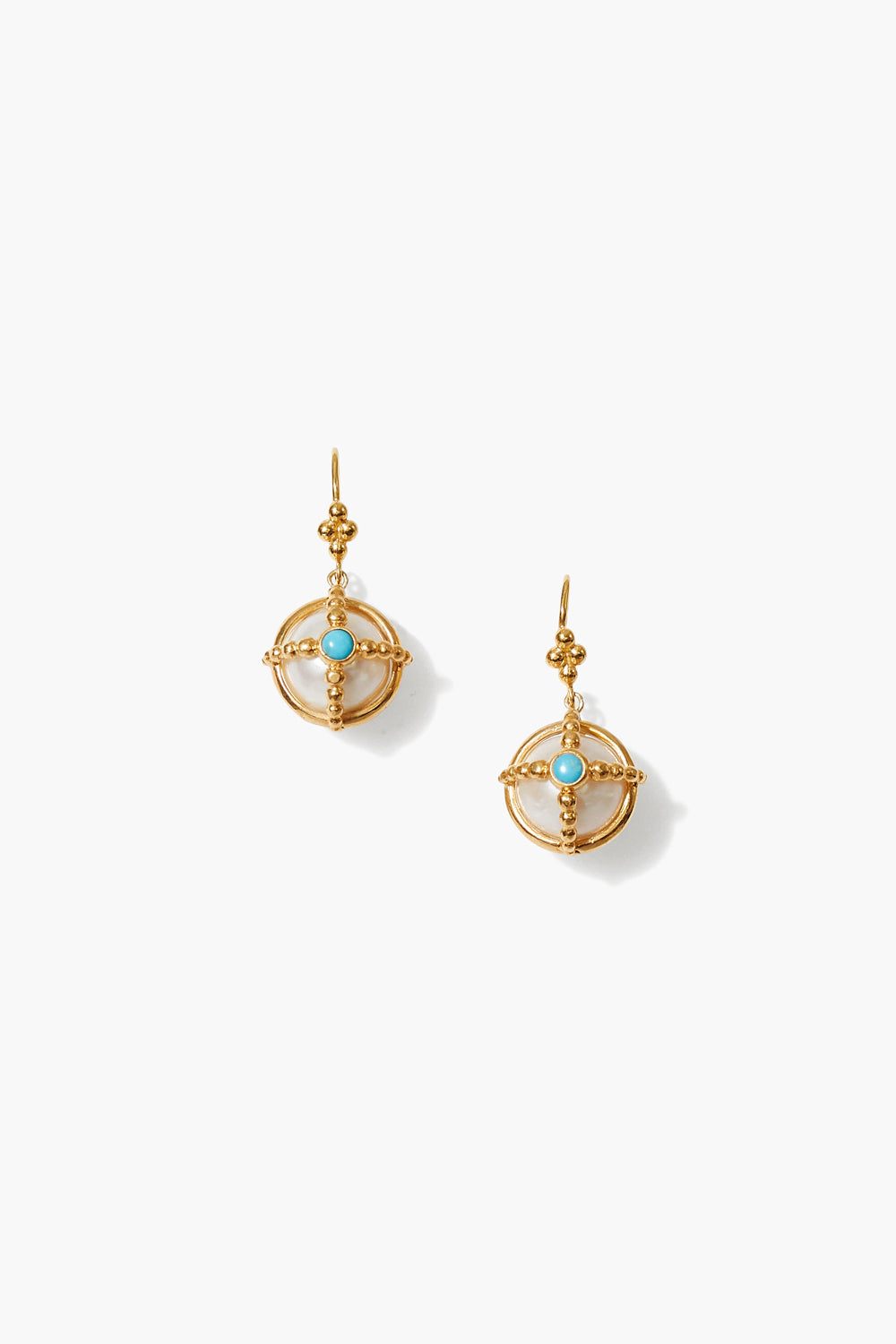 Charlotte Earrings White Pearl Mix - Elegant Pearl Drop Earrings for Women, Perfect for Weddings, Parties & Everyday Wear