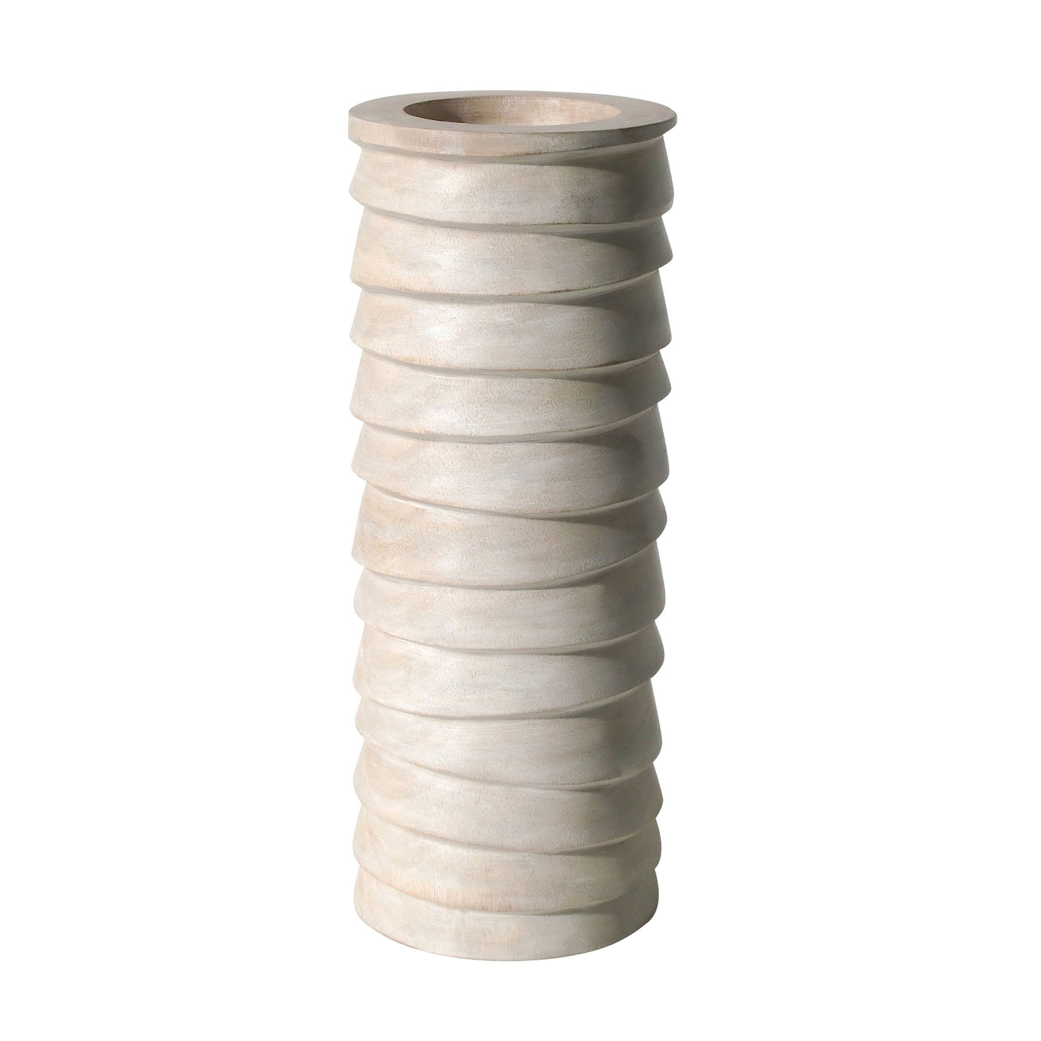 Tiered Wooden Candle Holder - Modern Home Decor for Weddings, Parties & Relaxing Spa Nights