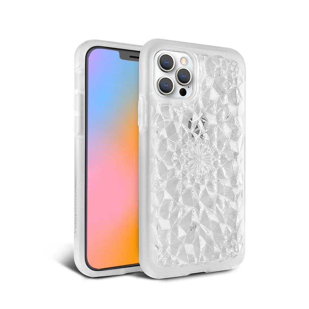 FELONY CASE iPhone 13 Pro Case - Clear Kaleidoscope Protective Cover - Anti-Scratch, Shockproof & Durable Phone Case for Apple iPhone 13 Pro - Perfect for Everyday Use, Outdoor Activities & Travel Protection