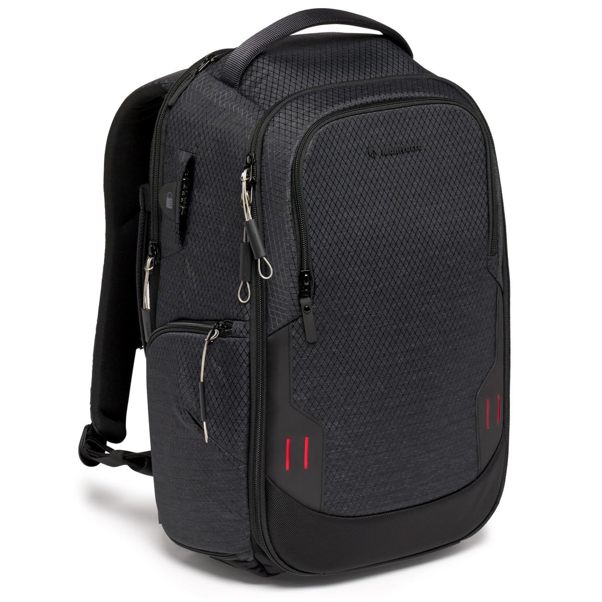 Manfrotto PRO Light Frontloader M Professional Camera Backpack - Side & Front Access, Tripod Mount, Padded Design with Interchangeable Dividers (Black) | Perfect for Photographers, Videographers & Travel Enthusiasts