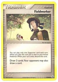 Pokemon EX Legend Maker Fieldworker (73) Trading Card - Collectible Game Card for Battles & TCG Tournaments