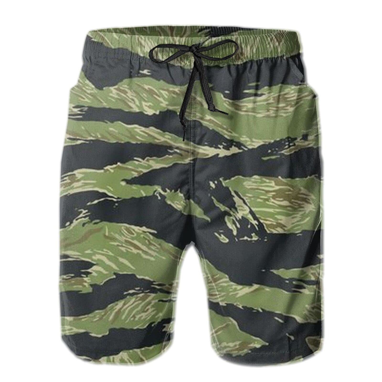 NIOCEZT Men's Swim Trunks - Quick Dry Beach Shorts with Drawstring for Swimming, Surfing & Gym Workouts - Lightweight Comfort for Summer Vacation & Water Sports