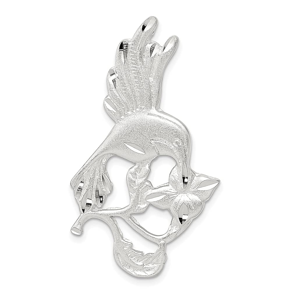 925 Sterling Silver Hummingbird Charm Necklace - Elegant Bird Pendant Jewelry for Women | Perfect Gift for Her | Ideal for Anniversaries, Birthdays & Special Occasions