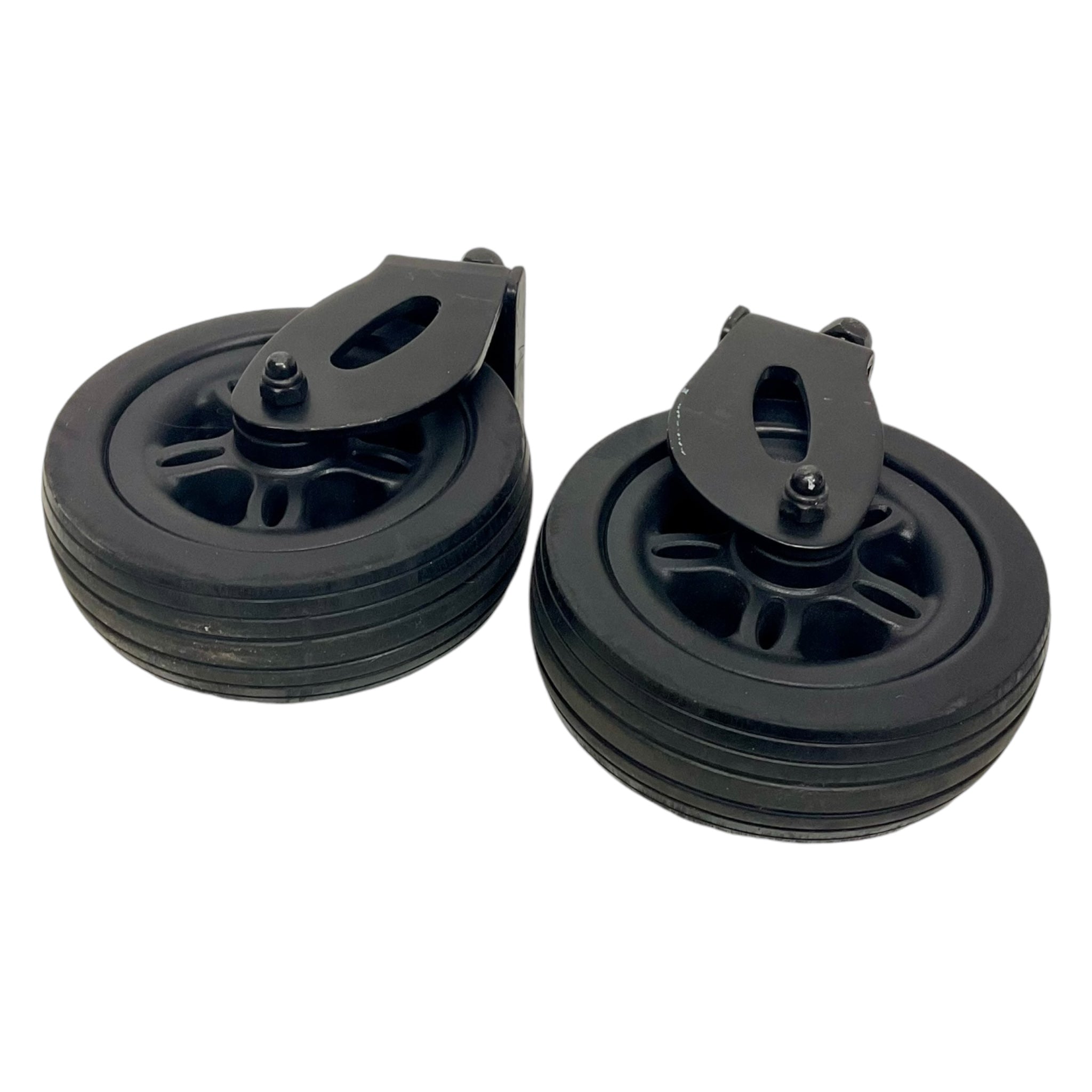 6-Pack Heavy Duty Caster Wheels with Forks for Merits Vision Sport & Vision Sport Lift Power Wheelchairs | Replacement Parts for Mobility Chairs | Perfect for Indoor & Outdoor Use (Model 3300145)