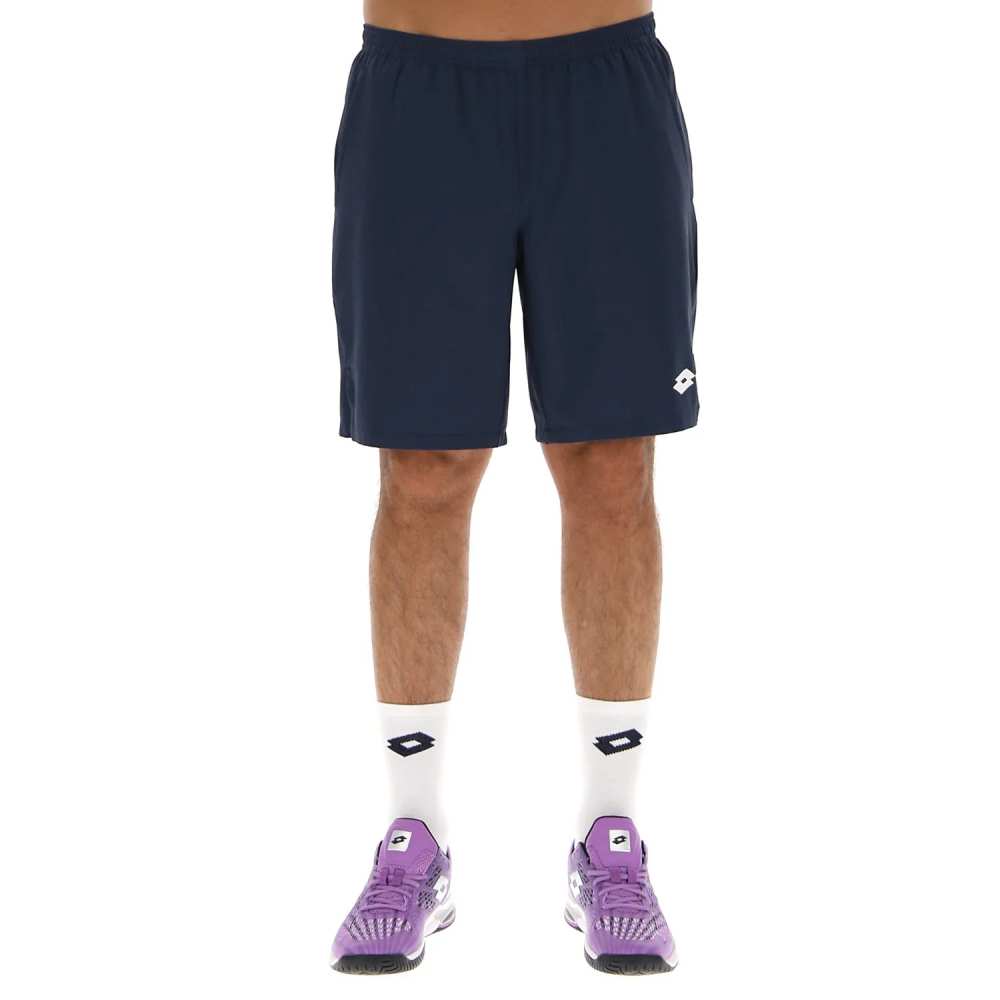 Lotto Men's Top II 9-Inch Running Shorts - Navy Blue Athletic Shorts for Gym, Workout & Casual Wear