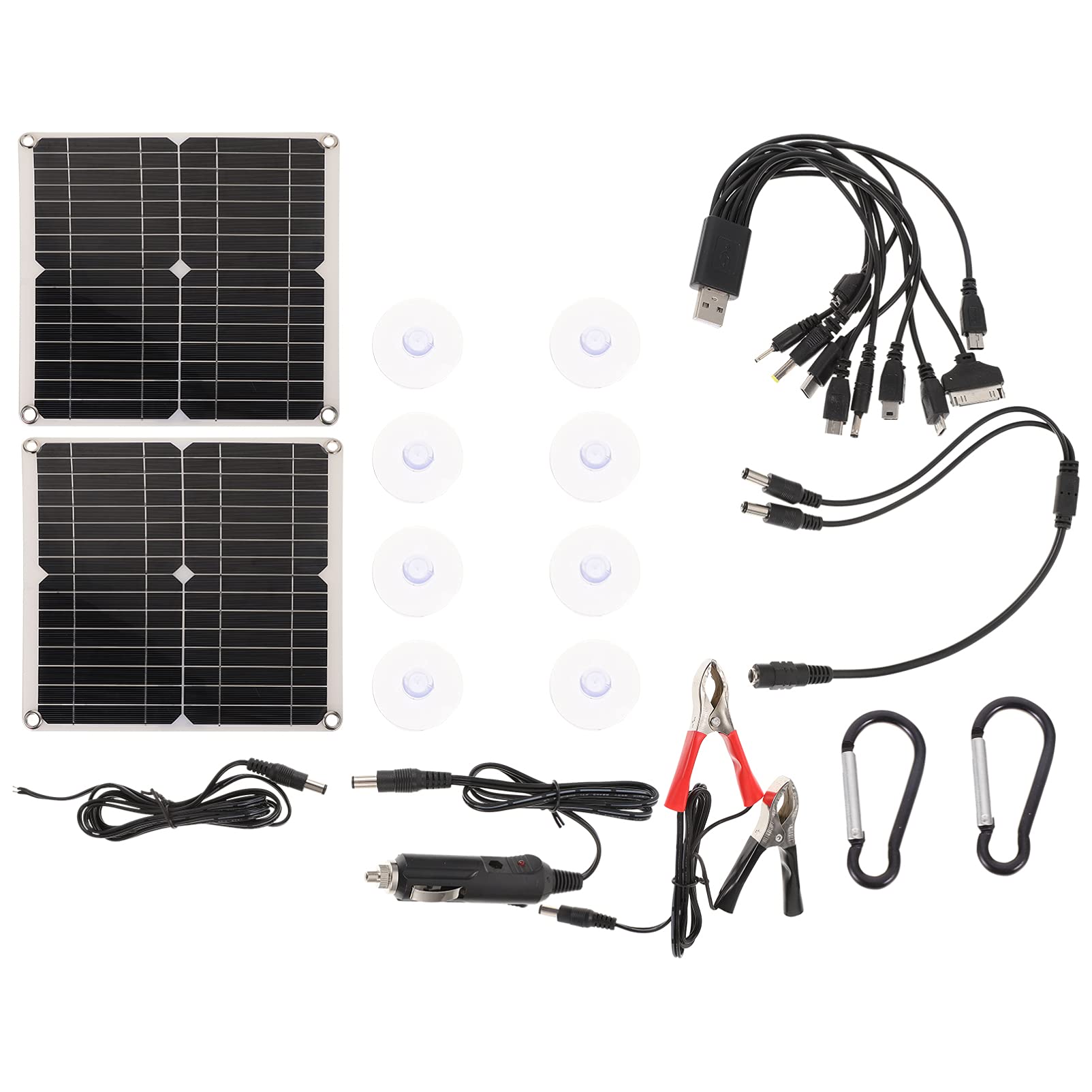 300W 30A Solar Panel Kit - Waterproof Photovoltaic System for Motorbike & Car Battery Charging | Portable Sun Power Charger for RV, Boat, Camping & Outdoor Adventures