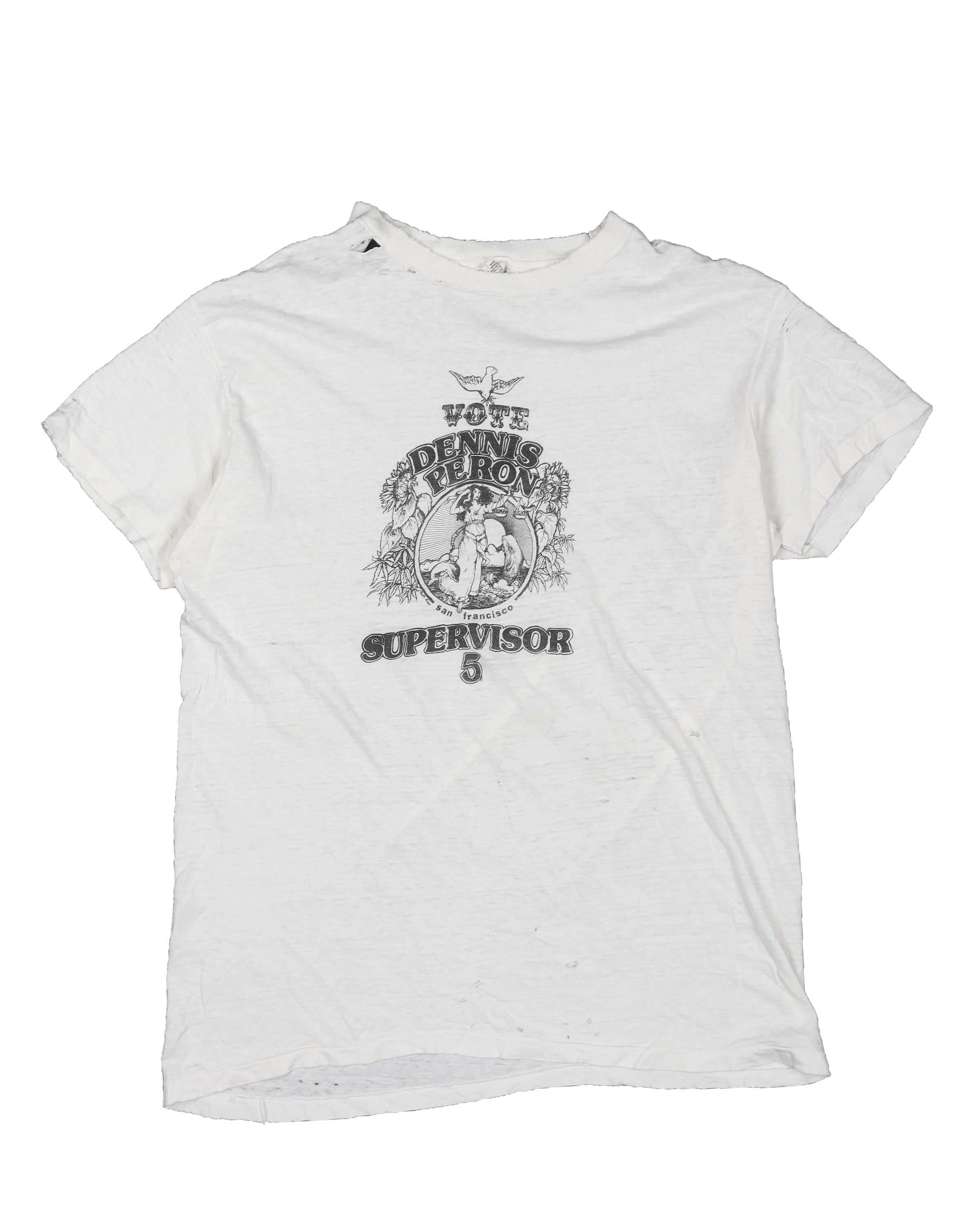 Dennis Peron T-Shirt - Vintage Political Activist Tee for Men & Women - Perfect for Protests, Rallies & Casual Wear