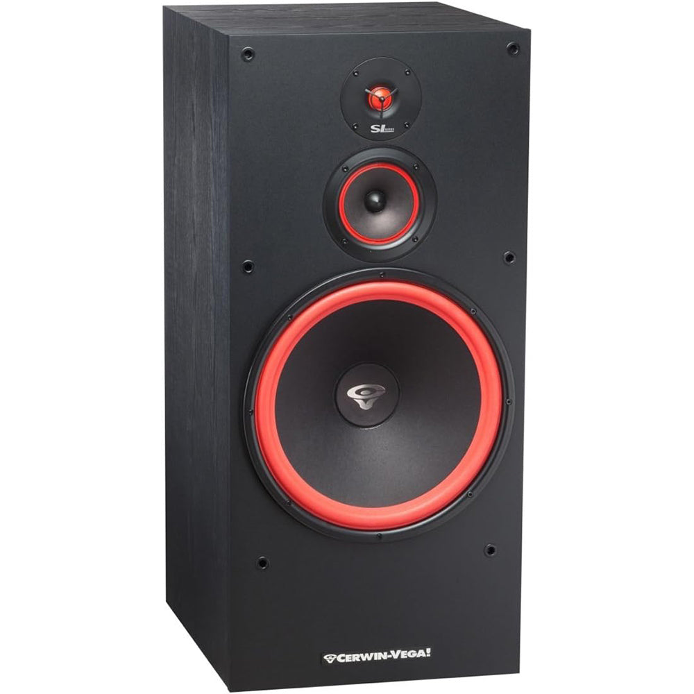 Cerwin Vega SL-15 15-Inch 3-Way Floor Standing Tower Speaker - High Power Home Audio System for Parties, Movies & Music (Brand New)