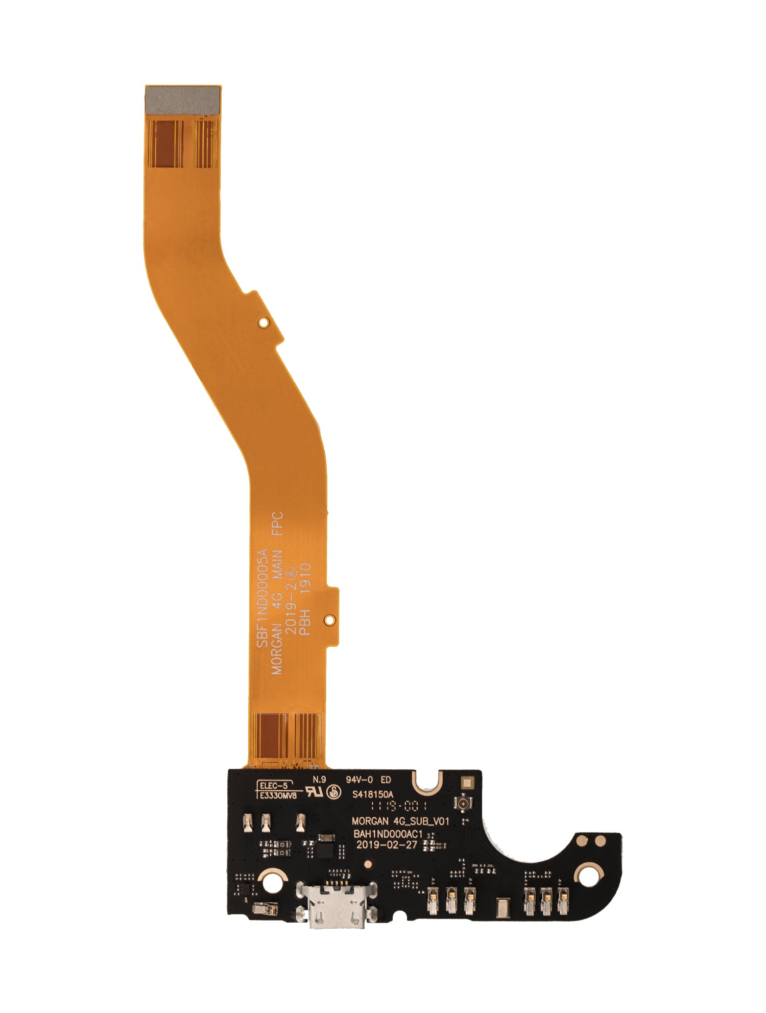 Alcatel 3V (5032 / 2019) Micro USB Charging Port Flex Cable Replacement - Fix Charging Issues for Alcatel 3V Smartphone | DIY Repair Part for Home Technicians