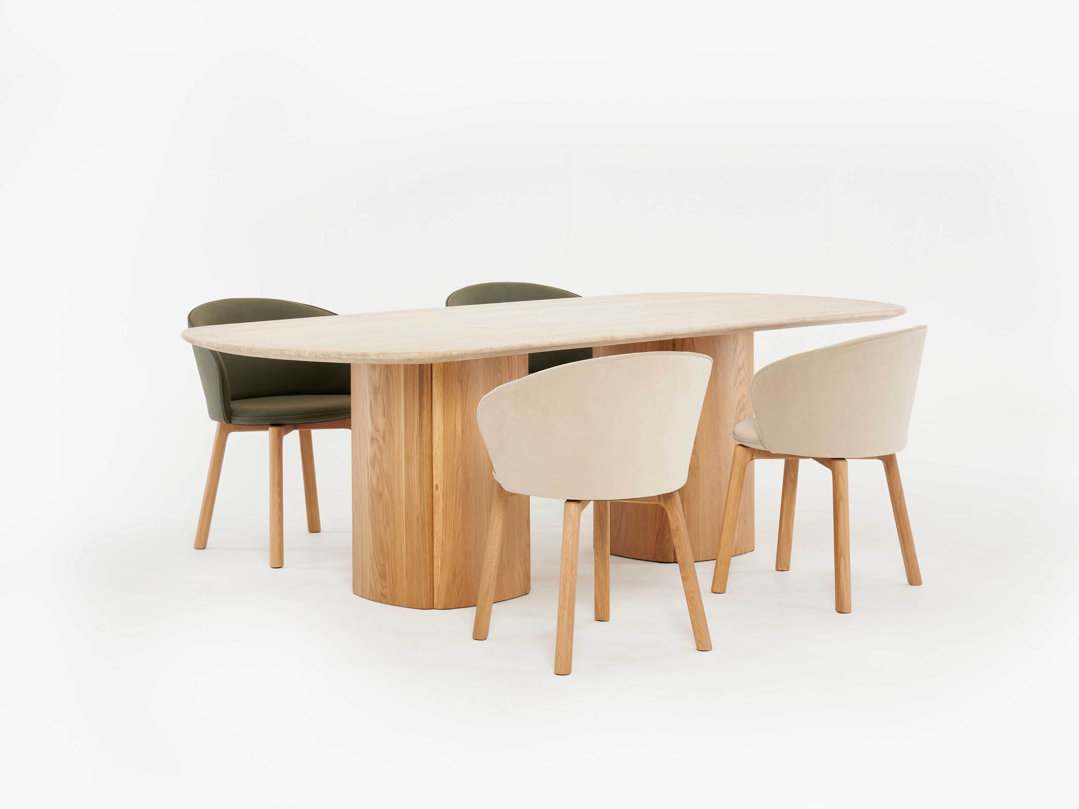 Glide Dining Chair - Modern Comfortable Kitchen & Dining Room Chair for Home & Office - Perfect for Family Meals, Entertaining Guests & Workspace Seating