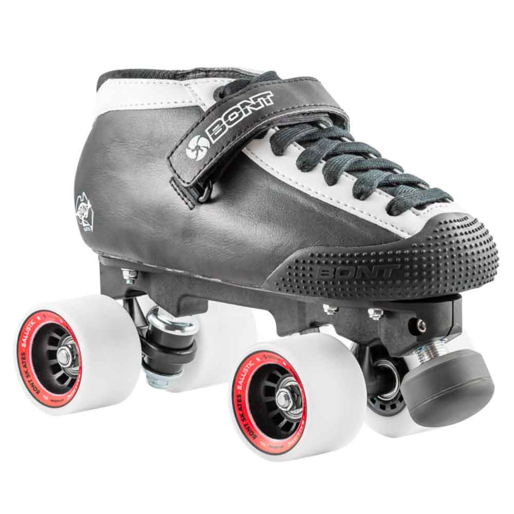 Bont Hybrid V2 Prodigy Ballistic Package - Premium Inline & Quad Speed Skates for Men & Women - Perfect for Indoor & Outdoor Speed Skating, Derby & Roller Hockey