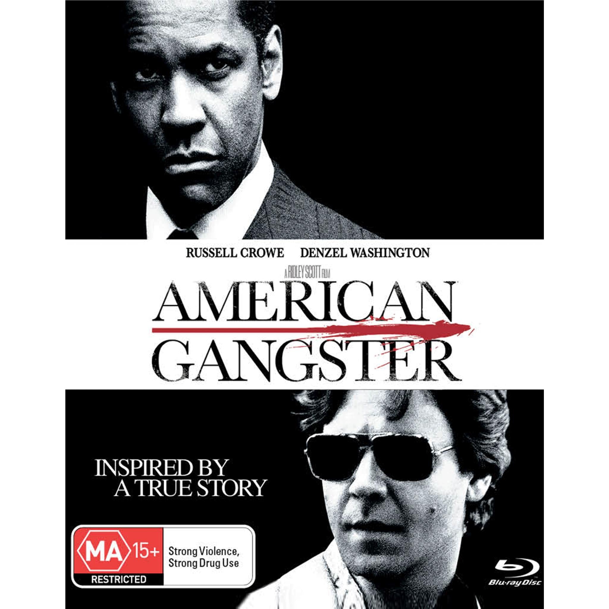 American Gangster Movie DVD - Classic Crime Drama Film Starring Denzel Washington & Russell Crowe - Perfect for Movie Nights & Crime Film Lovers