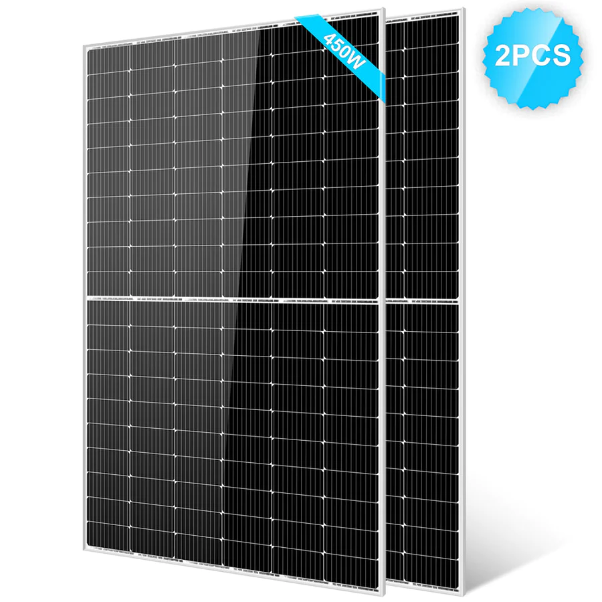 SunGoldPower 450 Watt Monocrystalline Solar Panel - High Efficiency Solar Panel for Home, RV & Off-Grid Power - Perfect for Residential, Camping & Emergency Backup