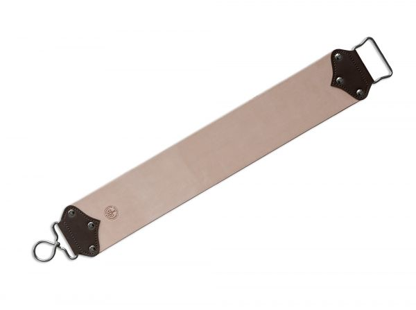 Boker Manufaktur Solingen Extra Wide Hanging Strop - Premium Leather Razor Strop for Straight Razor Sharpening | Perfect for Barbershops & Home Grooming