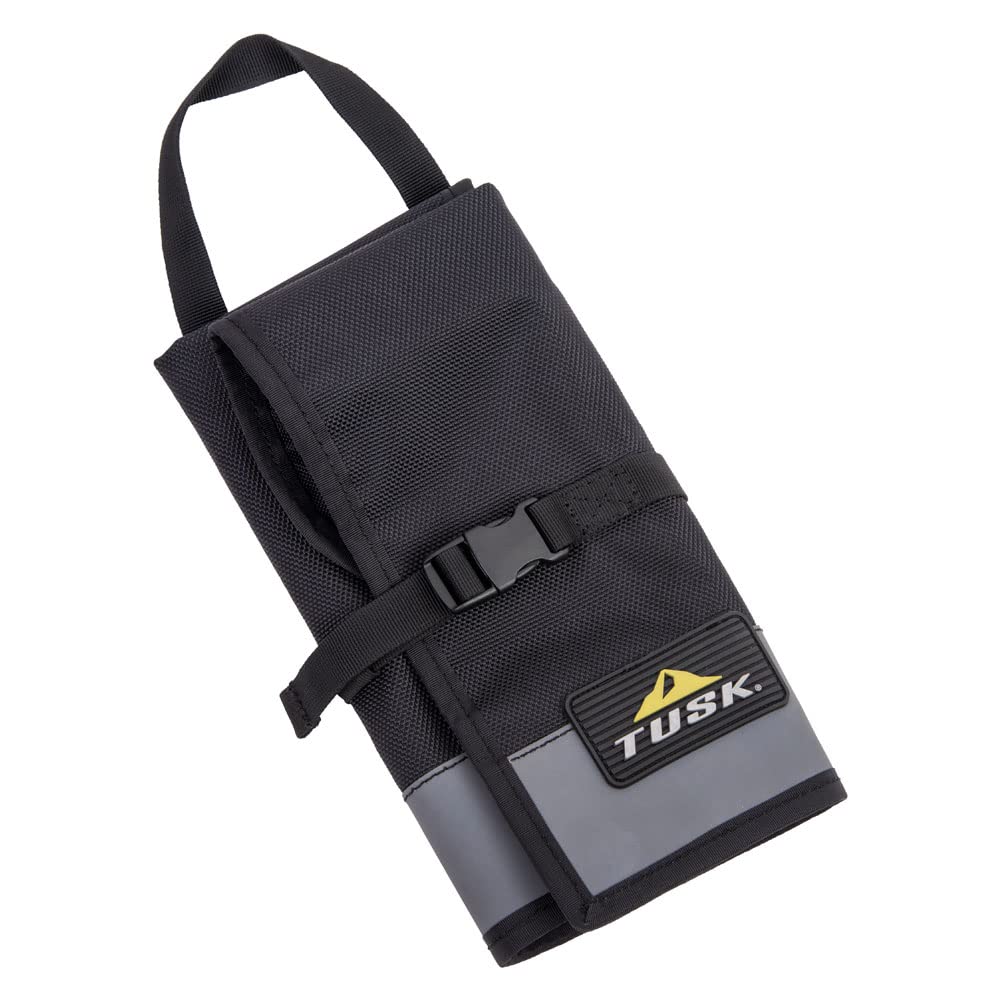 Tusk Cache Tool Roll - Durable Waterproof Motorcycle Tool Organizer for Adventure Riders & Off-Road Enthusiasts - Perfect for Camping, Road Trips & DIY Repairs