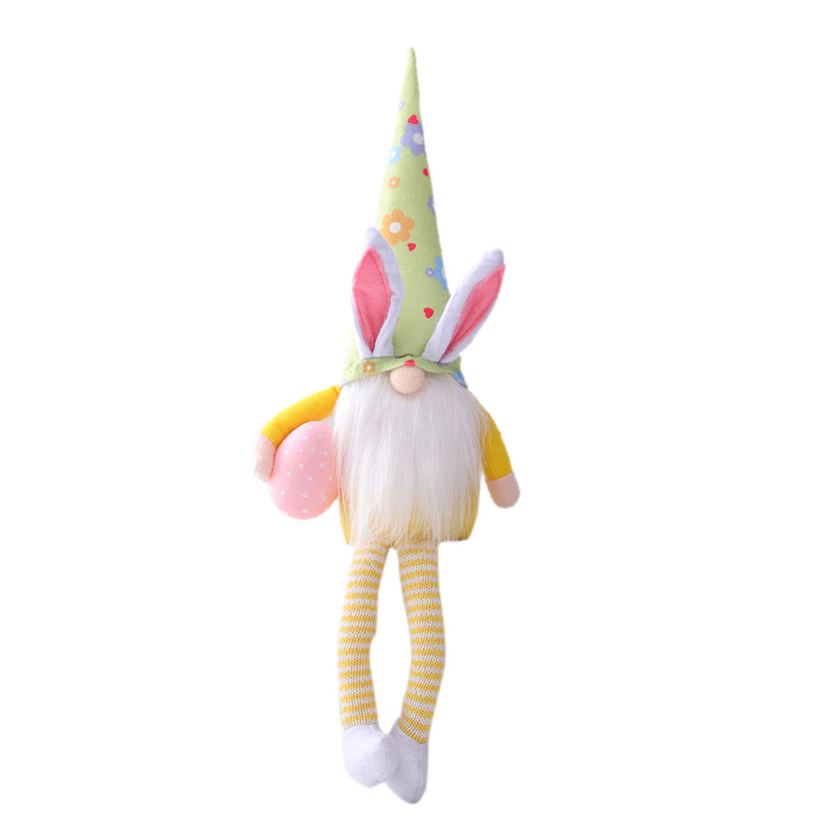 Easter Bunny Carrot Dwarf Faceless Doll - Cute Home Decor & Easter Toy for Holiday Decorations | Perfect for Easter Basket Stuffers, Spring Home Decor, and Kids Room Decorations