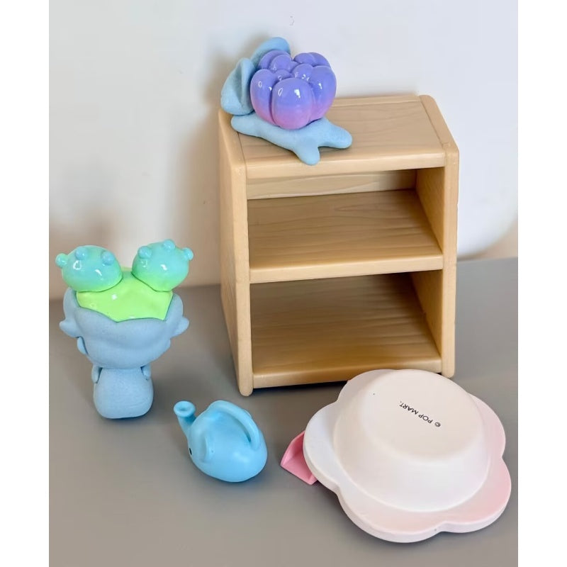 DIMOO Homebody Series Gardening Moment - Cute Collectible Figure for Home Decor, Office Desk & Garden Display