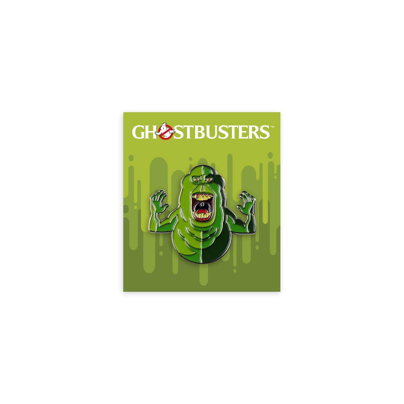 Ghostbusters Slimer Enamel Pin - Officially Licensed Collectible Badge for Fans, Cosplay & Backpacks - Perfect for Halloween, Comic Con & Movie Merchandise Lovers