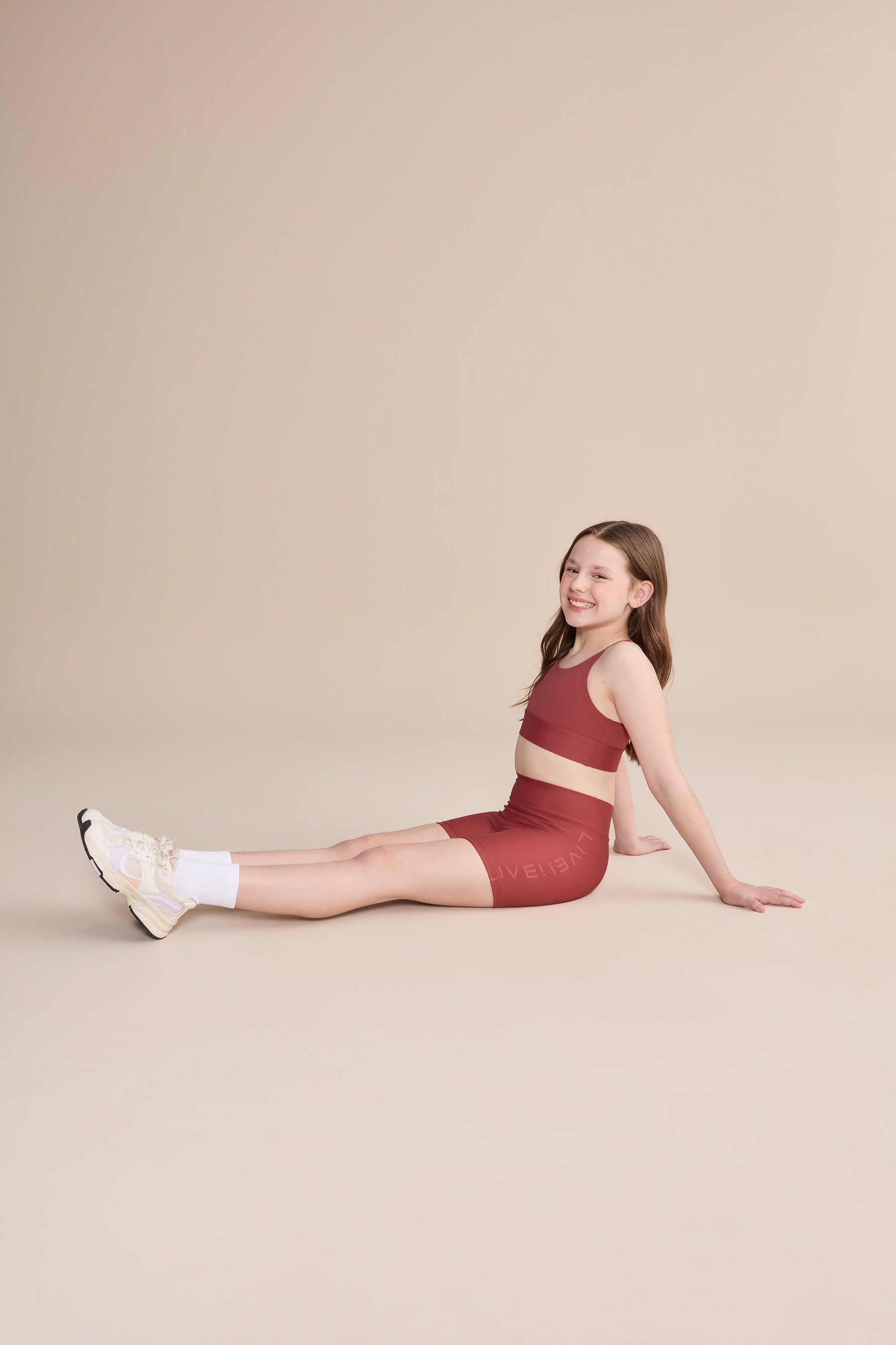 Move Sense® Kids Sports Bra - Breathable & Supportive Activewear for Girls - Perfect for Running, Yoga & Playtime
