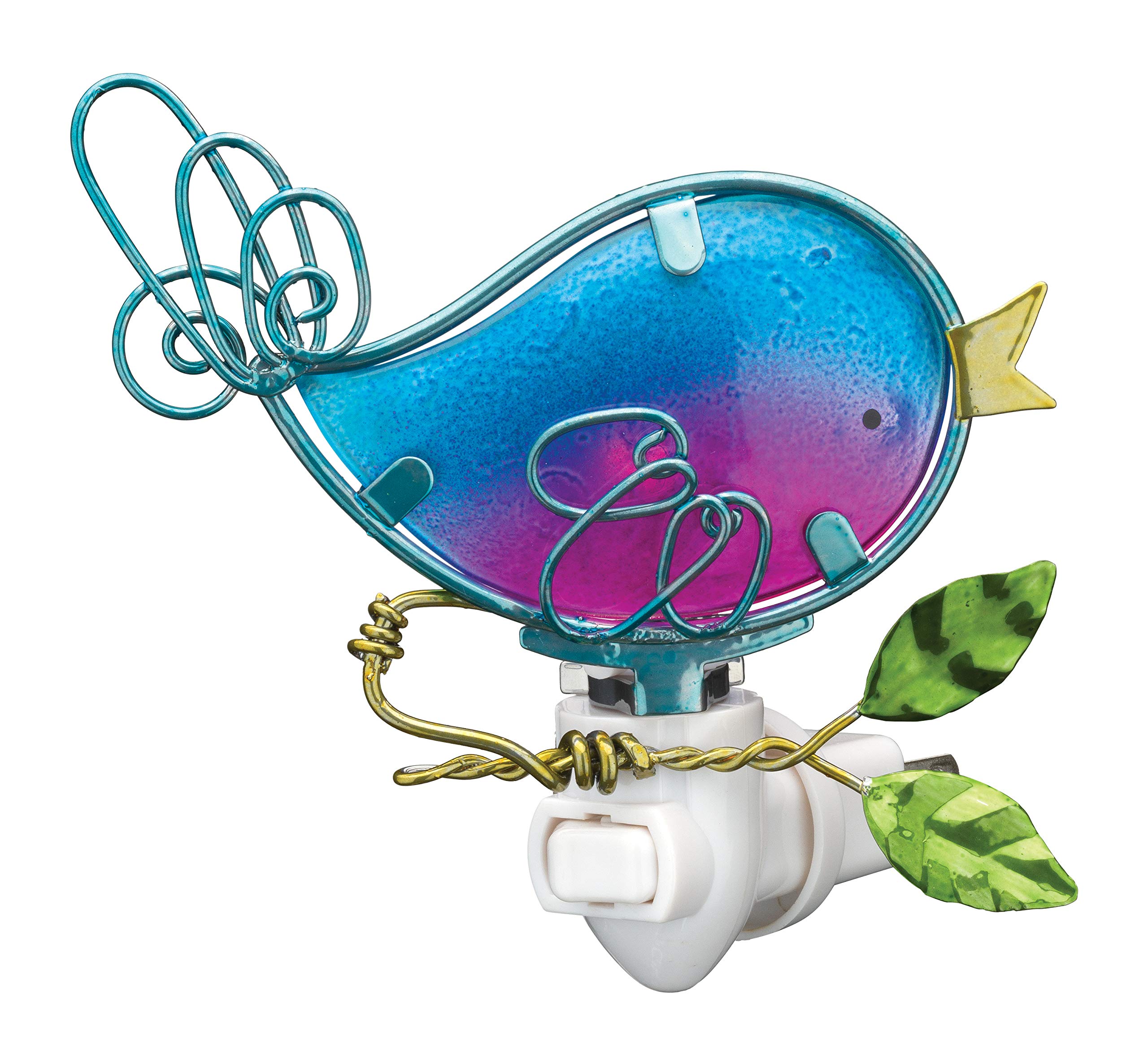 Regal's Night Light Plug-in Wall Outlet - Cute Bird Design for Kids & Nursery | Soft Glow for Bedrooms, Hallways & Bathrooms