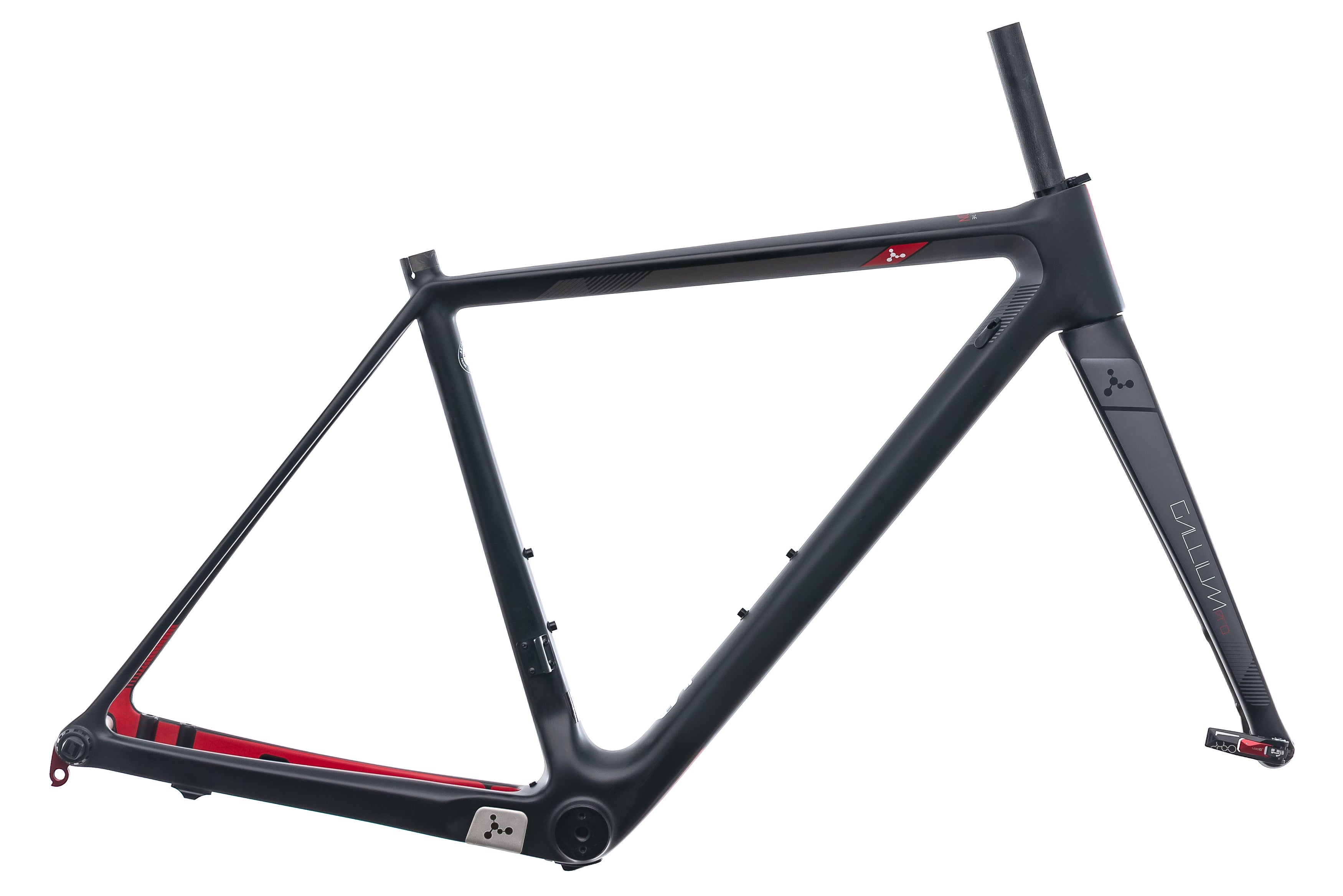 Argon 18 Gallium Pro Disc Small Frameset - Lightweight Carbon Road Bike Frame for Racing & Endurance (2018 Model) | Perfect for Competitive Cyclists & Long-Distance Riders