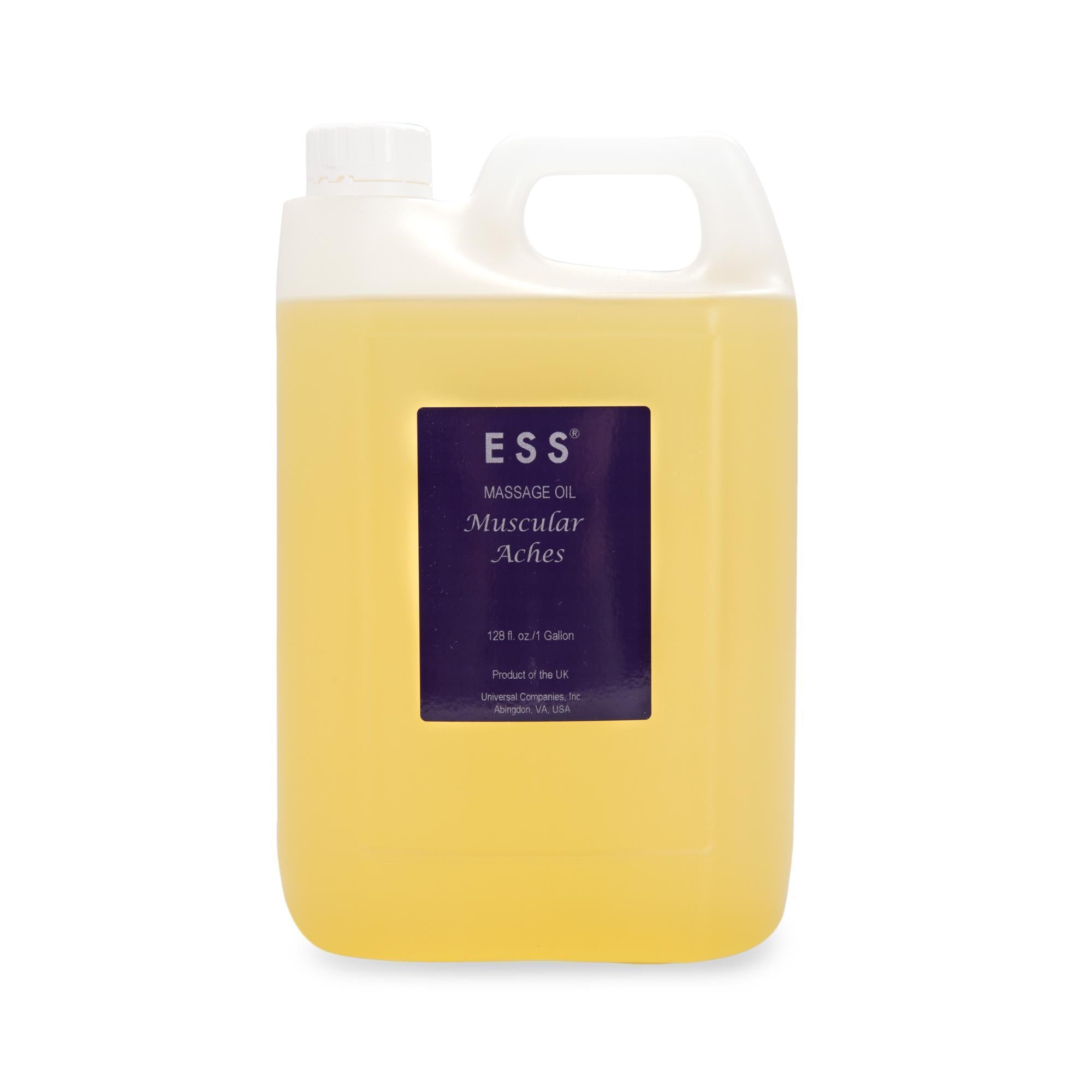 ESS Muscular Aches Massage Oil Blend - Natural Pain Relief for Sore Muscles & Joints - Perfect for Post-Workout Recovery & Relaxation