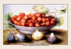 Fresh Organic Cherries with Figs and Medlars - Sweet Summer Fruit Mix for Snacking, Desserts & Charcuterie Boards | Perfect for Healthy Breakfast, Smoothies & Gourmet Gifts