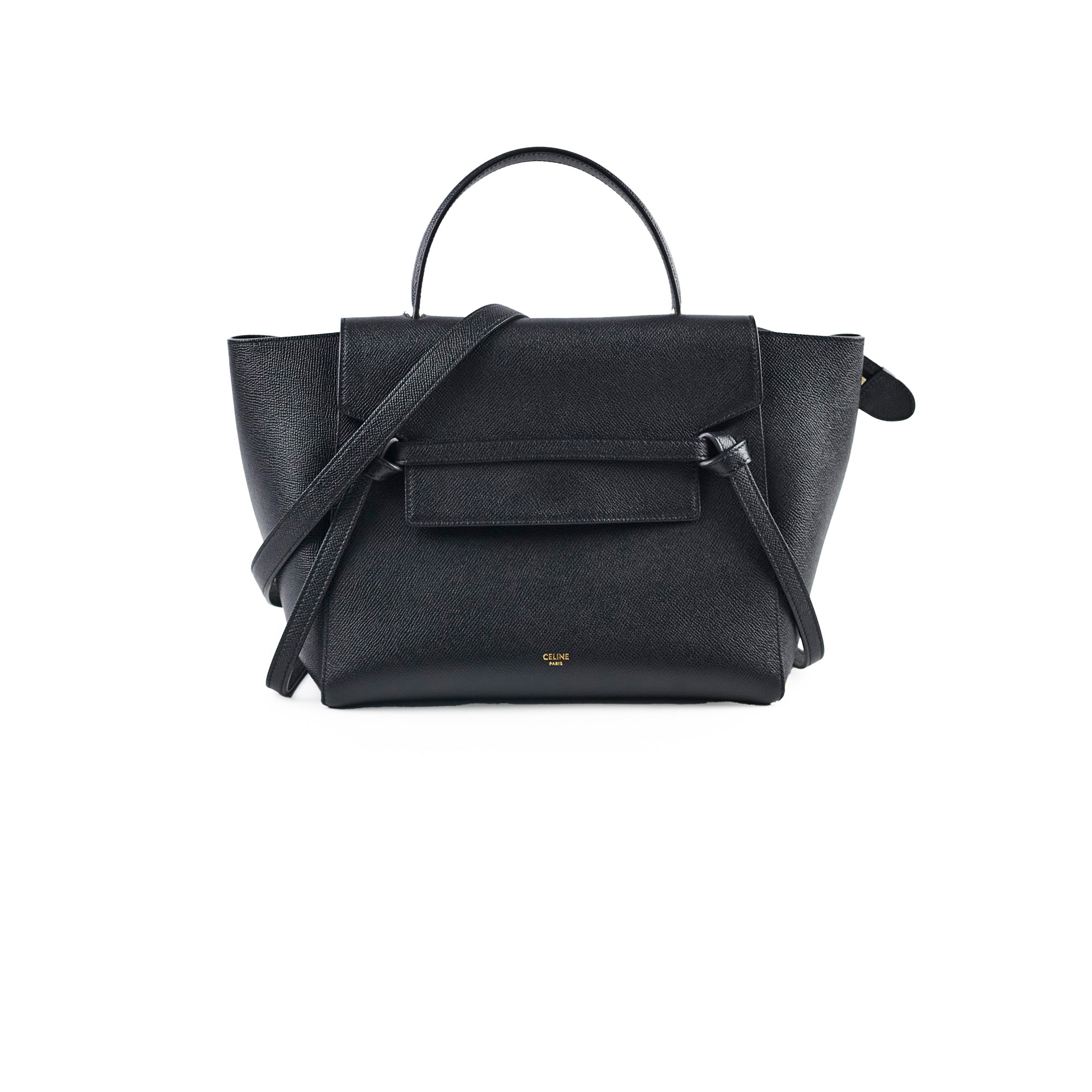 Celine Mini Belt Bag for Women - Genuine Leather Crossbody Shoulder Bag in Black | Perfect for Work, Travel & Everyday Use