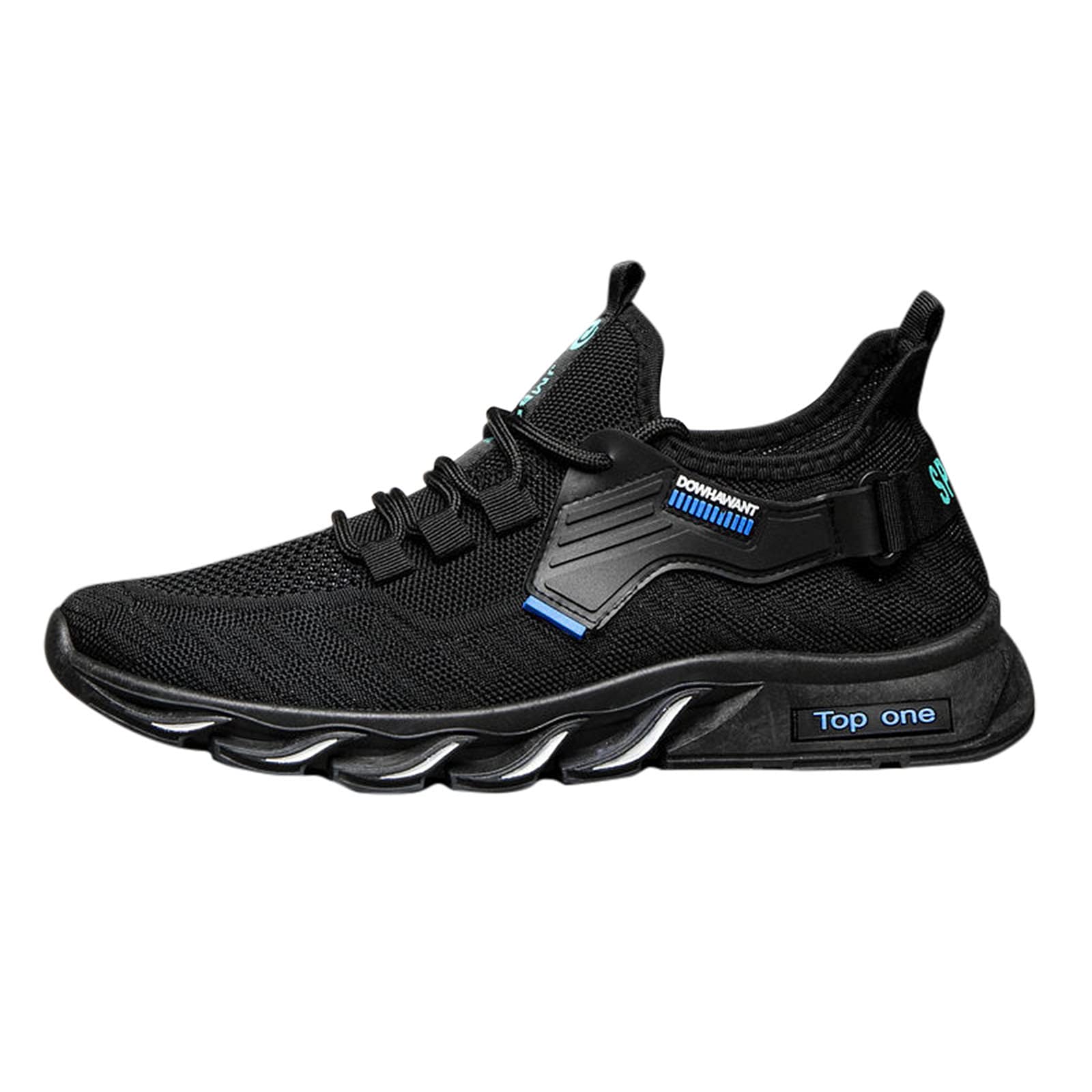 USYFAKGH Men's Running Shoes - Breathable Lightweight Athletic Sneakers for Walking, Gym, Tennis & Casual Wear | Comfortable Slip-On Design for Sports & Everyday Use