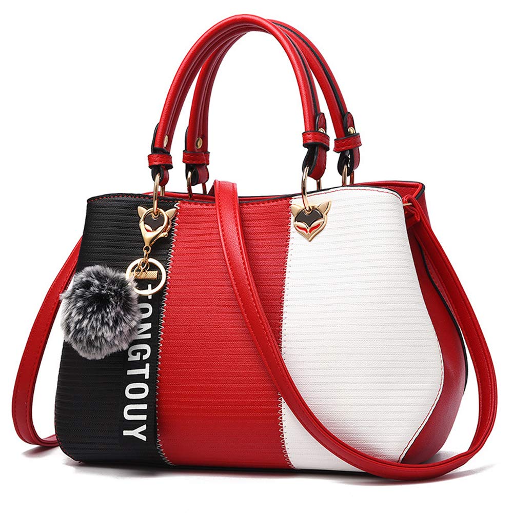 Stylish Women's PU Leather Handbags - Fashionable Satchel & Shoulder Tote Purses for Ladies | Perfect for Work, Travel & Daily Use