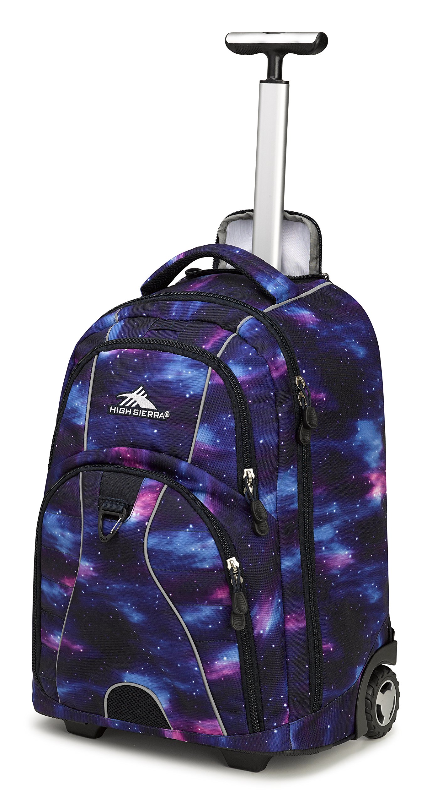 High Sierra Freewheel Wheeled Laptop Backpack - Durable Rolling Computer Bag for Travel & Business - Perfect for Airports, Commuting & College Students