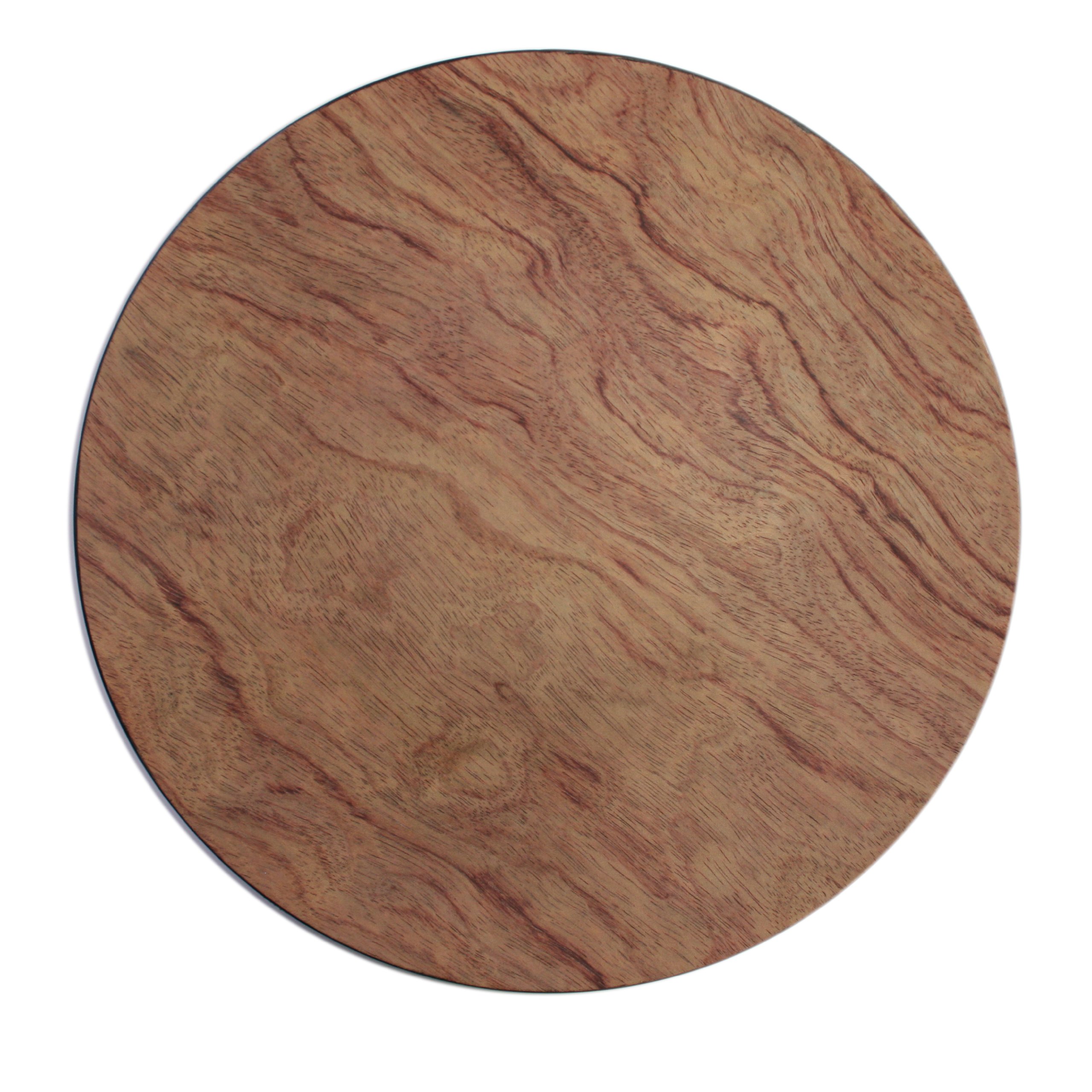 Jay Faux Wood Charger Plates - Set of 4 Elegant Decorative Dinner Plates for Wedding, Party & Holiday Table Setting - Durable & Stylish Charger Dishes for Formal Dining & Special Occasions