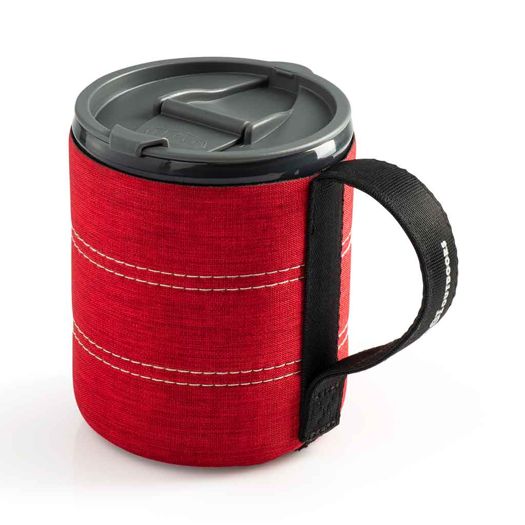 Premium Infinity Backpacker Mug - Insulated Stainless Steel Travel Coffee Cup with Lid - Perfect for Camping, Hiking & Outdoor Adventures