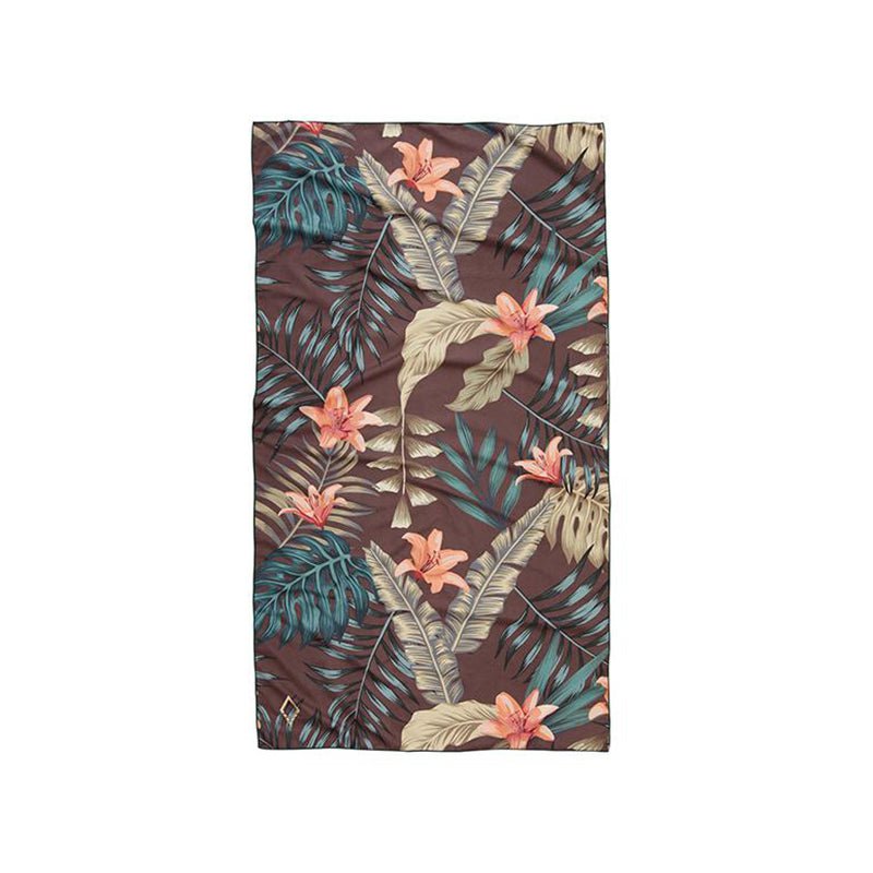 Nomadix Ultralight Travel Towel - Quick Dry, Compact & Lightweight for Camping, Hiking, Beach & Gym - Palms Night Design