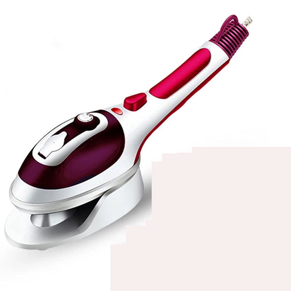 Yogafa Handheld Steamer for Clothes - Portable Garment Steamer & Wrinkle Remover with 2 Detachable Brushes, Fast Heating Steam Iron for Home, Travel, Office, and Hotel Use (EU Plug) - Perfect for Suits, Dresses, Curtains and Home Textiles