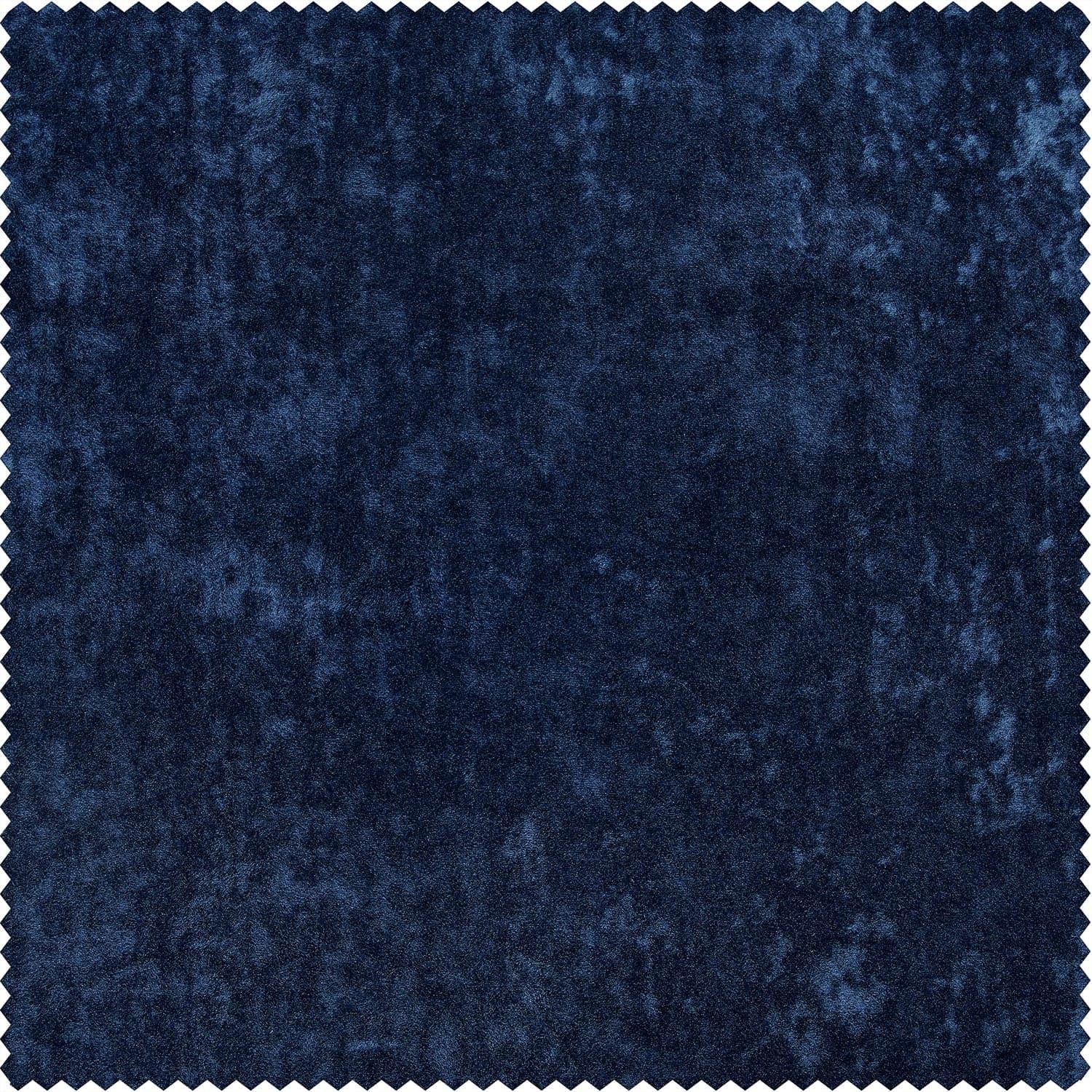 Sapphire Blue Velvet Fabric Swatch - Soft & Luxurious Velvet Material for Upholstery, Clothing & DIY Crafts | Home Decor, Fashion Design & Sewing Projects