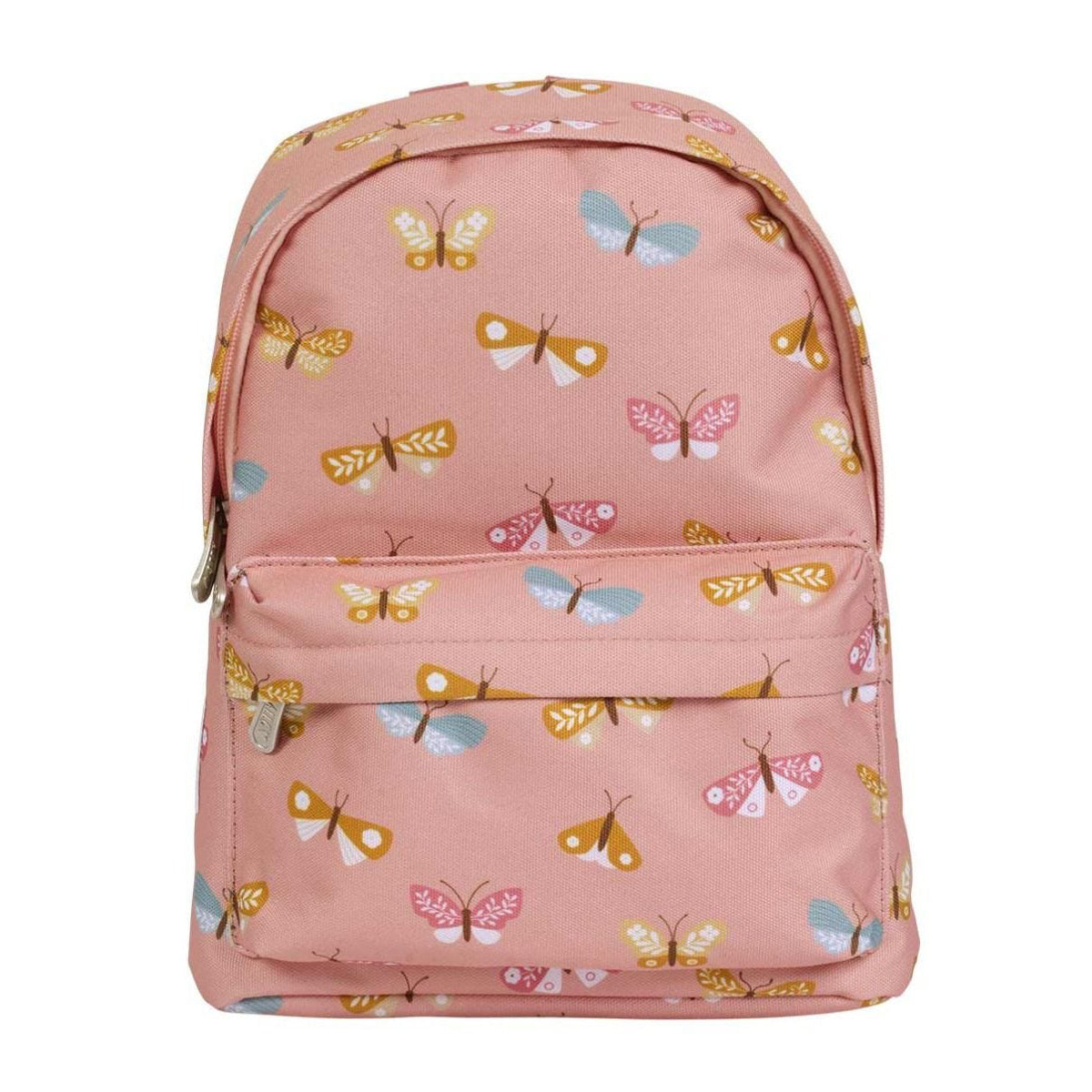 A Little Lovely Company Little Backpack with Butterfly Design - Cute Kids School Bag for Girls, Perfect for Preschool, Daycare & Travel Accessories