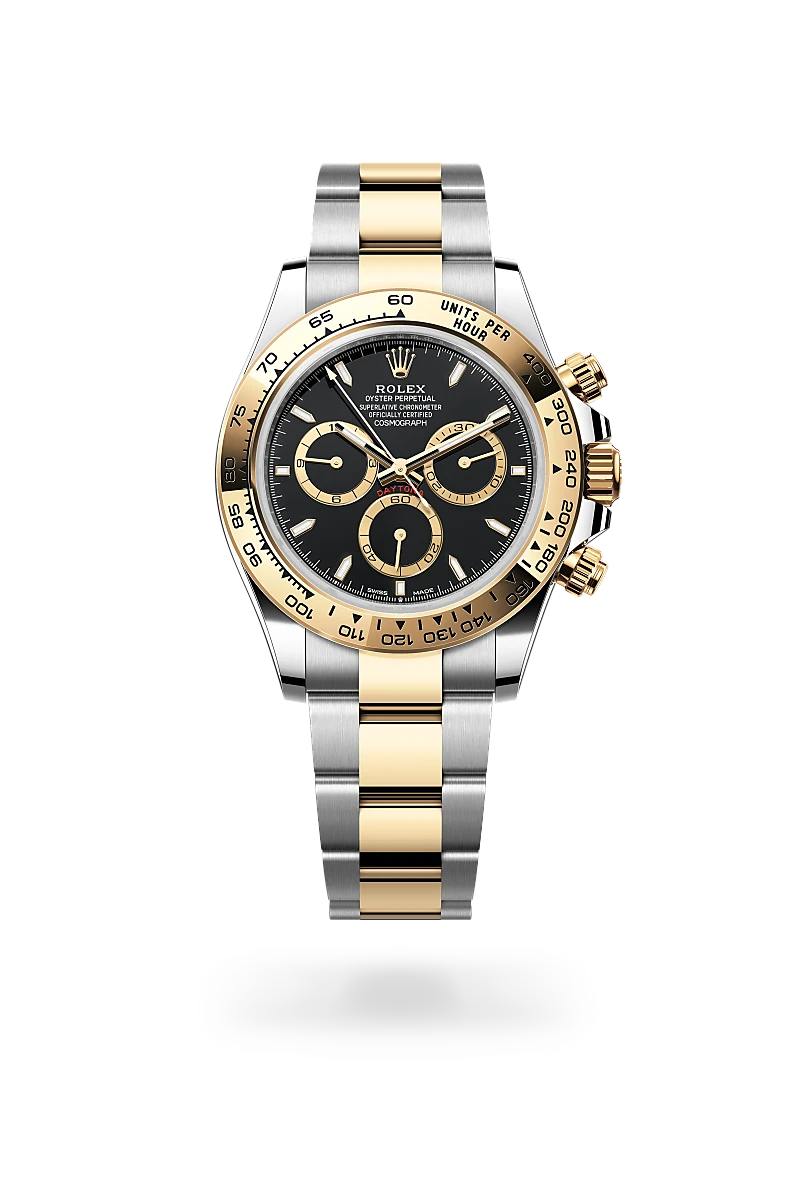 Rolex Cosmograph Daytona Yellow Rolesor Watch - Oystersteel & Yellow Gold, Model M126503-0003 | Luxury Timepiece for Men, Perfect for Business & Formal Events | Richter & Phillips Jewelers