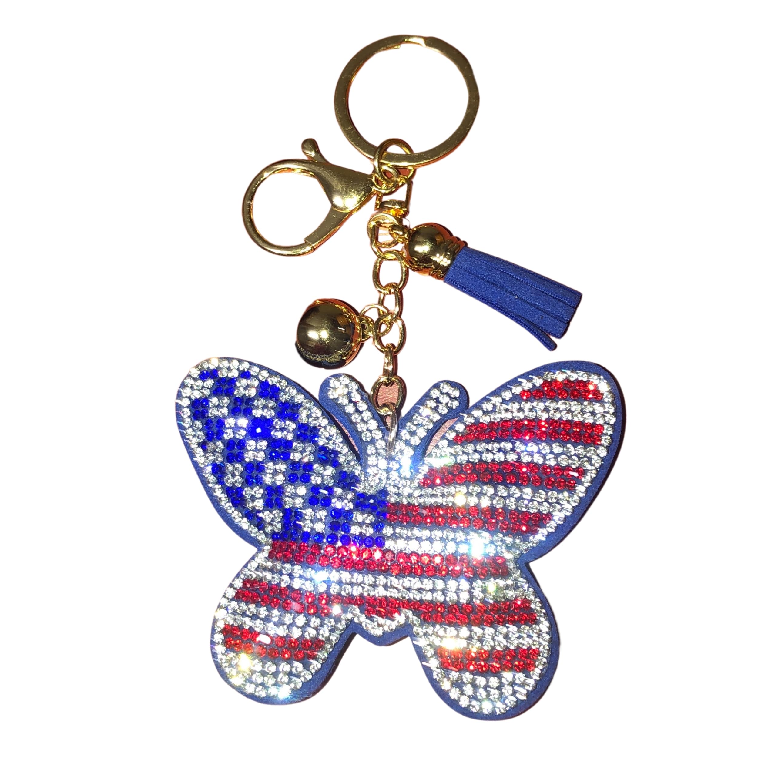 Sparkling Rhinestone Keychain for Women - Elegant Bling Purse Charm for Handbags, Stylish Car Keys Accessory | Perfect Gift for Birthday, Party & Everyday Use