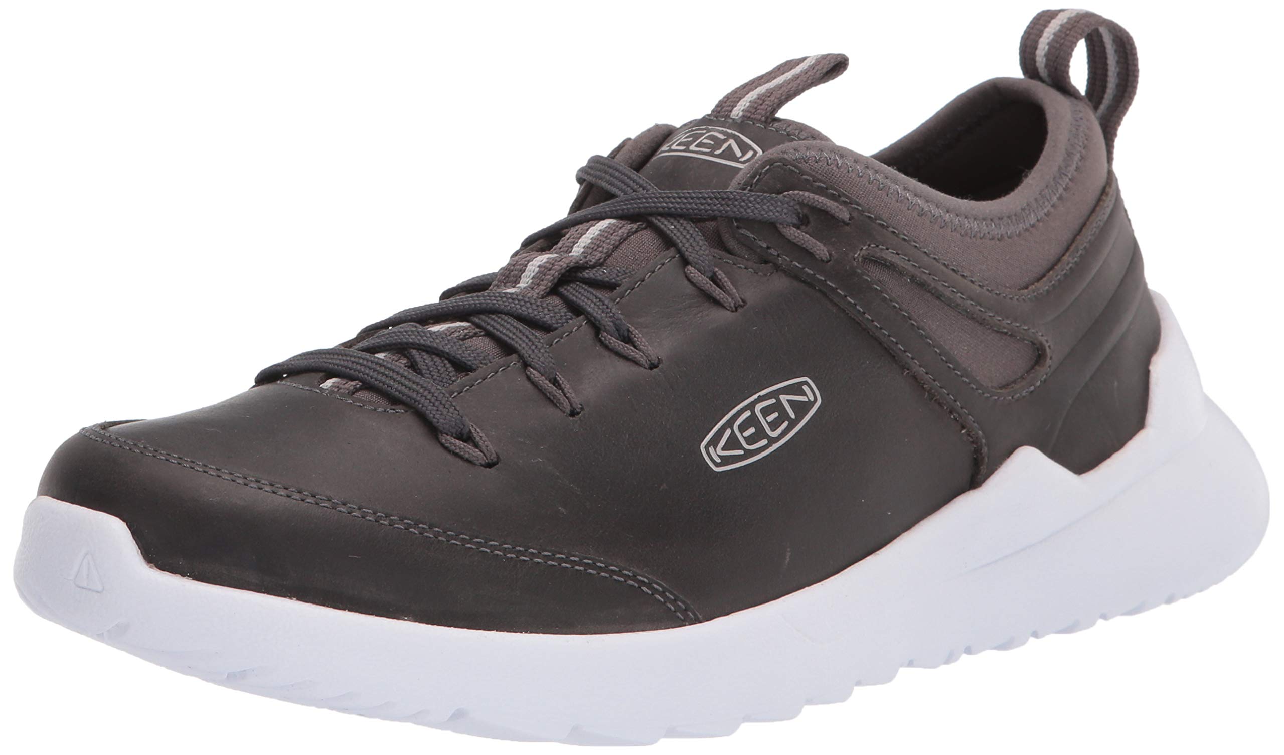 KEEN Men's Highland Waterproof Leather Casual Sneakers - Comfortable Walking Shoes for Hiking, Travel & Everyday Wear