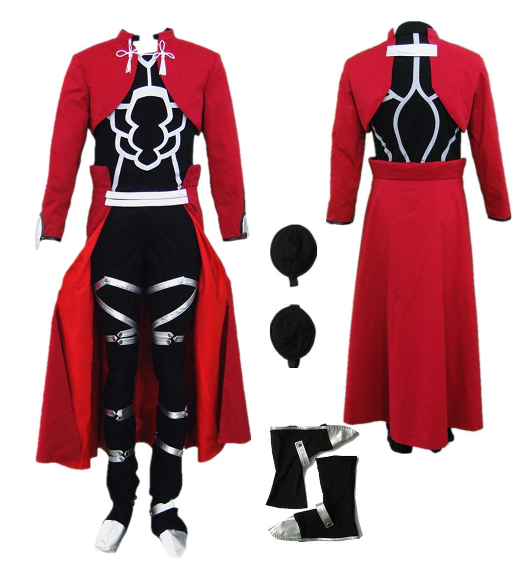 Fate/Stay Night Archer Cosplay Costume Full Set - US Size Anime Halloween Outfit for Conventions & Roleplay