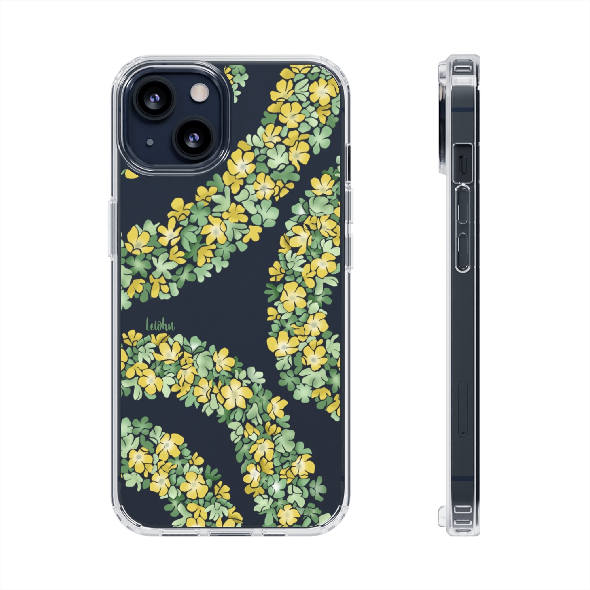 Double Pakalana Clear Phone Case - Slim Protective Cover for iPhone & Samsung - Perfect for Everyday Use & Travel
