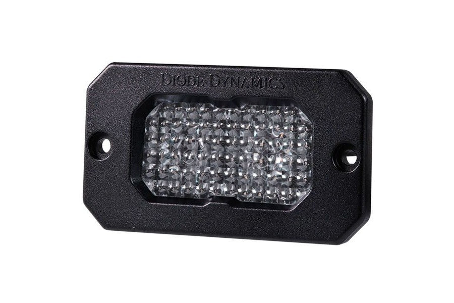 Diode Dynamics Stage Series White Sport Flush Mount LED Pod Single - Compact Off-Road Lighting for Trucks, ATVs & UTVs