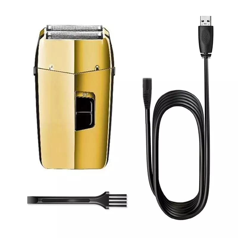 Best Waterproof Rechargeable Electric Shaver for Men - Powerful Beard, Head & Body Hair Trimmer - Cordless Bald Shaving Machine for Travel, Gym & Home Use