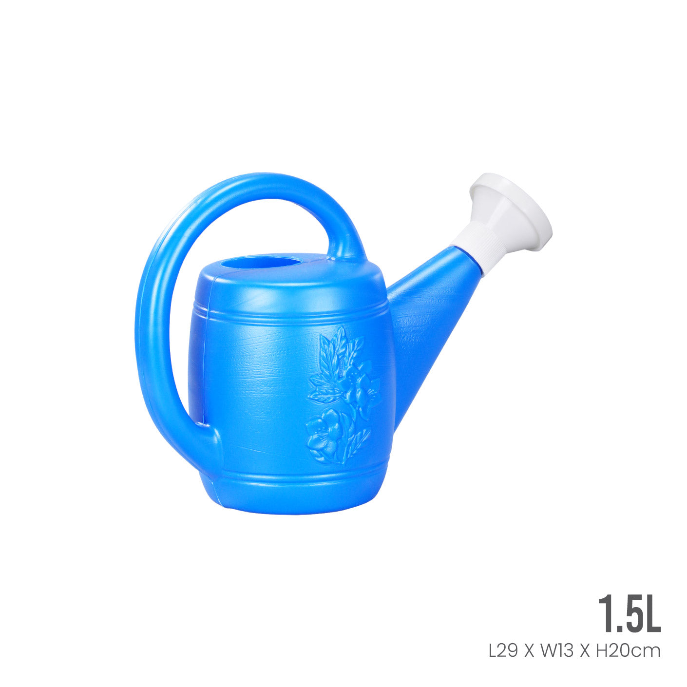 1.5L Garden Watering Can with Long Spout - FS9967 (HFH9540) - Perfect for Indoor Plants, Outdoor Flowers & Herb Gardens