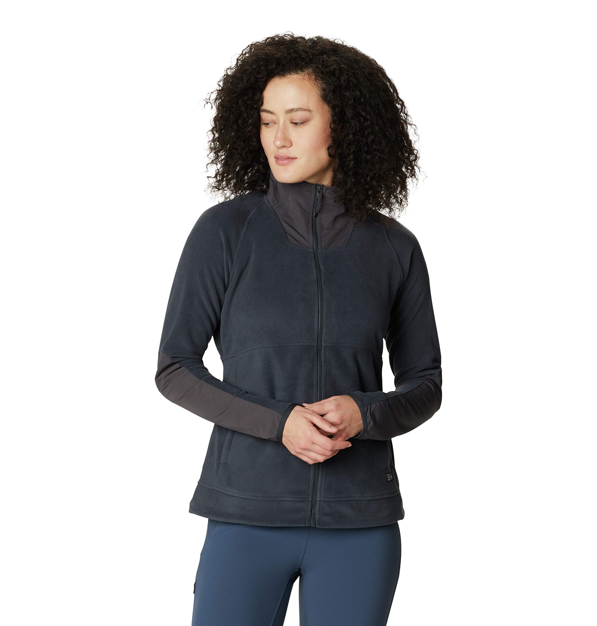 Mountain Hardwear Women's Unclassic LT Fleece Jacket - Lightweight Warm Fleece for Hiking, Camping & Outdoor Adventures