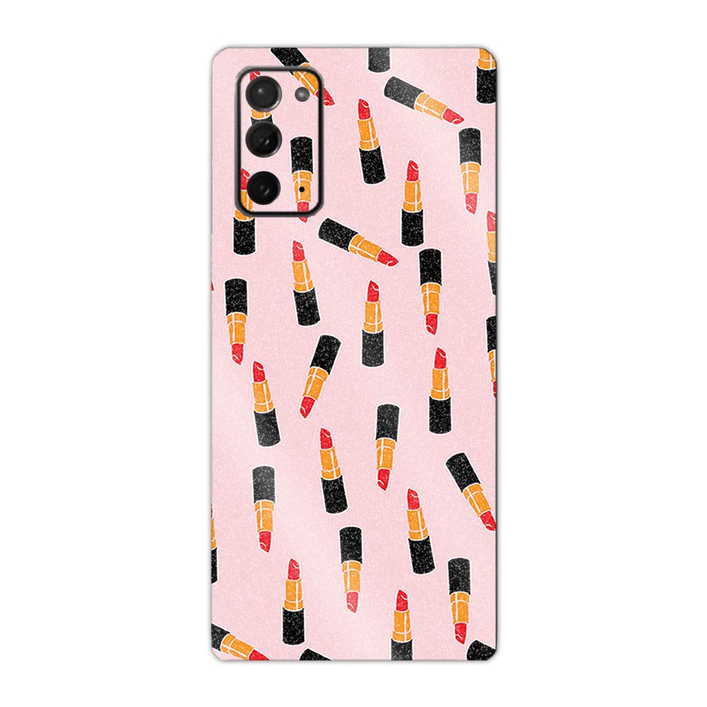 Glossy Glitter Skin Cover for Samsung Galaxy Note 20 5G - Lipstick Design | Protective Durable Case with High-Gloss Finish | Easy to Apply & Remove | Made in USA | Perfect for Fashion Protection & Style Customization