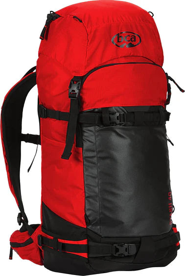 BCA STASH 40 Red Backpack - Waterproof Hiking Daypack for Men & Women - Perfect for Travel, Camping, and Outdoor Adventures